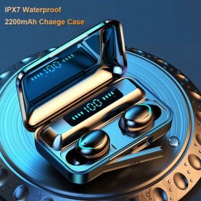 TWS Wireless Bluetooth Kopfhörer Wasserdicht für Android, iPhone UK