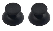 2x Replacement Analog Thumbsticks for Playstation 2 & 3 PS2 PS3 Controller Black