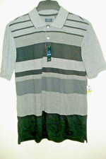 Mens Arrow Polo Shirt Gray Size Medium