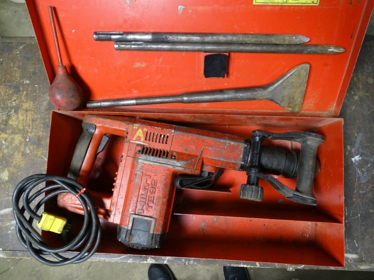 Hilti Corded Hammer Drill w/ Case & Accessories , TE-92 | eBay