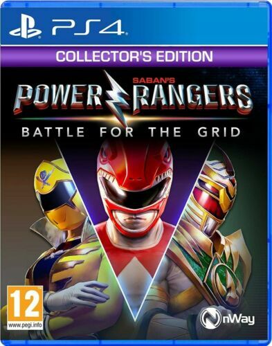 PS4 Power Rangers Battle For The Grid Collector's Edition KIDS BRAND NEW SEALED