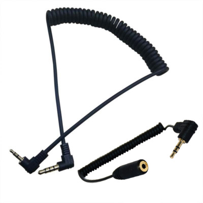 Stereo 2.5mm to 3.5mm Plug Male Female Headphones Headset Car AUX MP3 Jack Cable