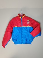 Vtg Dupont Nascar Jeff Gordon racing Jacket Insulated Puffer Excellent Condition