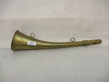 x-78147	Altes Antikes Vintage Messing Signalhorn L: ca.280mm