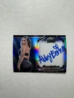 Abby Berner 2024 Leaf Metal Inscriptions Blue Prismatic Auto Autograph /300
