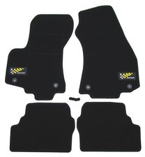 Auto-Fußmatten Edition Black für Opel Zafira A 1999 - 2005 Autoteppiche Stick