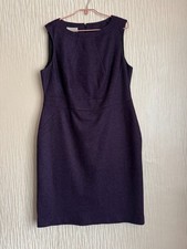 Hobbs Women's Shift Purple formal dresss size uk 16