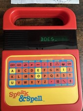 Vintage Texas Instruments Speak & Spell LCD Electronic 