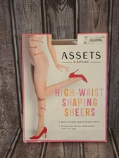 Sz 3 Spanx Assets Nude High Waist Shaping Sheers Shaper Short NIP Free Shipping