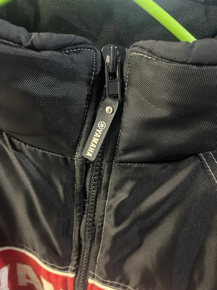 Chaqueta de moto Yamaha adulto talla 2XL roja negra Foto 2 de 4