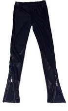 Legging Miley Cyrus – Noir Avec Dentelle – Taille XS – Coton/spandex