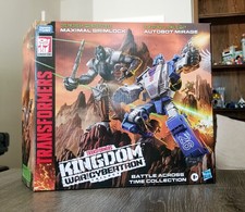 Transformers War For Cybertron Kingdom Maximal Grimlock & Mirage WFC-K40 SEALED