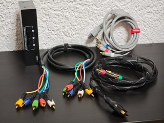 Component Switch 3 in 1 für Retrotink Wii & PS1/PS2