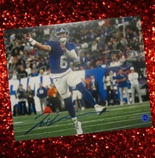 Autographed Jaxson Jackson Dart New York NY Giants Hand Signed 8x10 Photo w COA