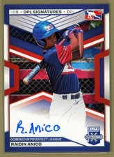2023 Panini Elite Extra Baseball DPL Signatures Raidin Anico DPS-RA