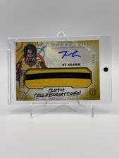 2023 Topps Inception OTE Basketball TJ Clark Autograph Cloth Relic Gold /50