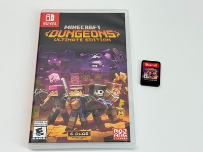 Minecraft Dungeons: Ultimate Edition (Nintendo Switch) Game w/Case