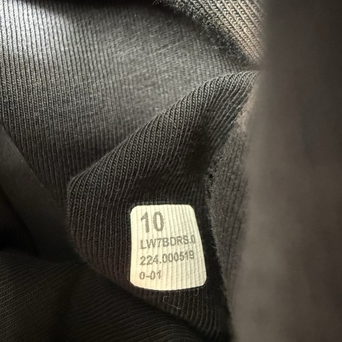Lululemon Inner Glow Short 3" Cuciture interne Terry Lavato Nero Pull On Comfort Taglia 10 - Foto 9 di 12