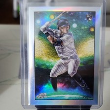 topps cosmic chrome Anthony Volpe rookie Stars in the Night Yankees 2023 #STN-25