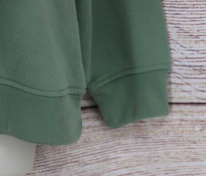 DE COLECCIÓN Mujer Talla Grande Pullover Cuello Redondo Raglán Sudadera Verde Salvia Foto 4 de 4