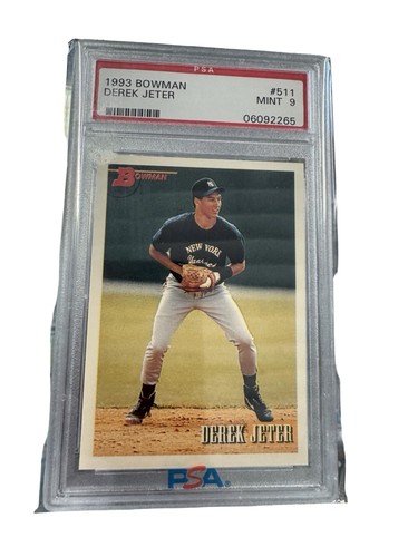 1993 Bowman #511 Derek Jeter RC PSA 9 Mint | Yankees