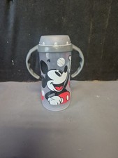 NUK Disney Learner Cup, Mickey Mouse, 10 oz, Sippy Cup Good Condition Multicolor