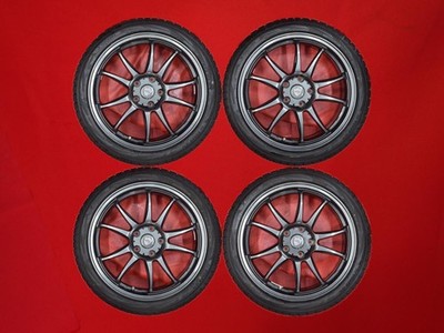 JDM 4BookSETYokohama IceGUARD 7 iG70 225/40R18 ESTROSA 5W Spoke Alumin No Tires