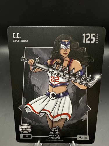 2024 Bo Jackson Battle Arena 1st Edition C.C. Caitlin Clark Rookie Steel #27