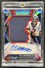 2023 Topps Composite CJ Stroud Resurgence Swatch Jersey Auto RC #/149 Texans