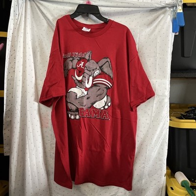 Delta Pro Weight Big Al  Roll Tide Bama  Red T-shirt Size XL