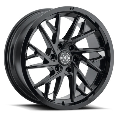 METHOD 801 Raised Rim 20X9 8X165.1 Offset 0 Gloss Black Milled (Quantity of 4)