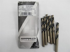 Norseman 87120 , 3/8" HSS Mechanic Length Drill Bit (PK 6)