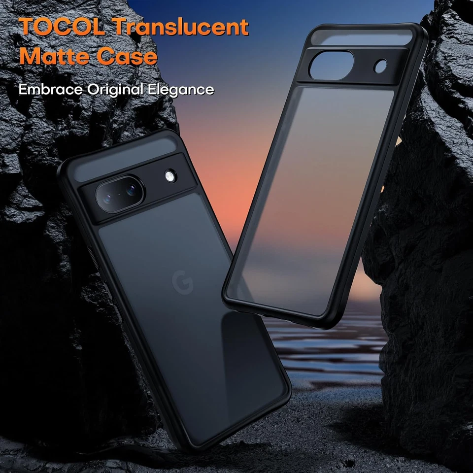 Custodia per Google Pixel 8A, Protezione Completa Della Fotocamera Di Grado Mili - Immagine 4 di 4