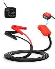 For Milwaukee 18V Portable Jumper Starter Adapter No Battery Jumper Cable Clamps