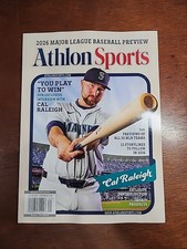Athlon Sports 2026 Major League Baseball MLB Preview Baseball Cal Raleigh Cover