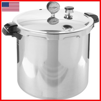 Presto 01784 23-Quart Pressure Canner, Silver, Aluminum