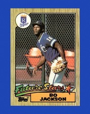1987 Topps Set-Break #170 Bo Jackson RC EX-EXMINT *GMCARDS*