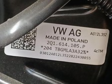 2Q1614105P bremskraftverstärker SKODA FABIA IV PJ3 1.0 TSI recrp2628822