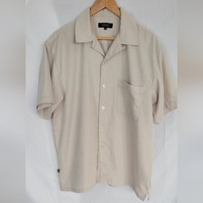 Agenda New York Men's Beige Shirt