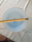 TIFFIN GLASS CO. SATIN SKY BLUE HIGH FOOTED COMPOTE C. 1920S-1930S. FROSTED — photo 3