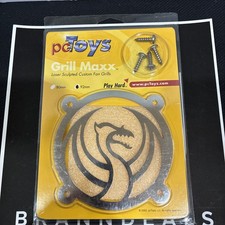 pcToys Grill Maxx 92mm Fan Grill With Screws Brand New Steel Dragon