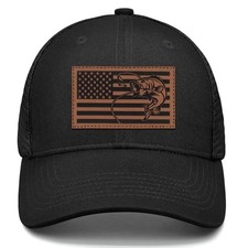 Fishing Gifts for Men American Flag Trucker Hat Mens Christmas Birthday Gifts
