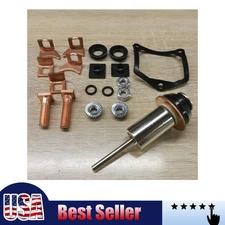 STARTER SOLENOID REPAIR REBUILD KIT PLUNGER/CONTACTS Starter Repair Rebuild Kit