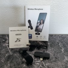 Wireless Microphone For iPhone Plug And Play Mini Mic Wireless Microphone