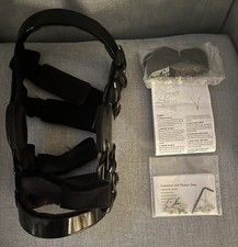 Breg Black Knee Brace Ligament/ACL Recovery Medial Right With Manual