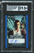 Evan Mcgregor Leaf Metal Pop Century Blockbuster Summer Star Wars Auto 1/2 SGC