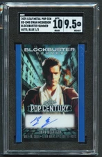 Evan Mcgregor Leaf Metal Pop Century Blockbuster Summer Star Wars Auto 1/2 SGC