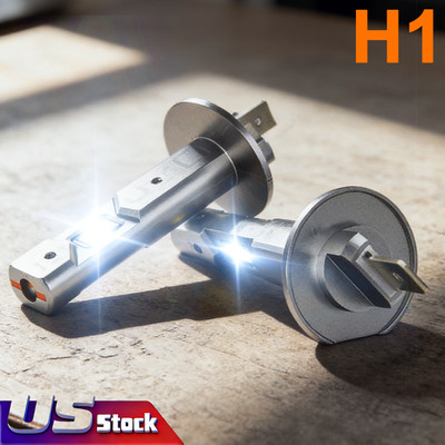 H1 LED Headlight Conversion Bulb High Beam 4000LM 6000K White