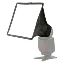 Blitz-Softbox Faltbare Kamera Diffusor Aufsteck Softbox f&uuml;r Blitz 17x15 cm