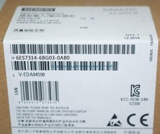 1PC NEW SIEMENS 6ES7314-6BG03-0AB0 6ES7 314-6BG03-0AB0